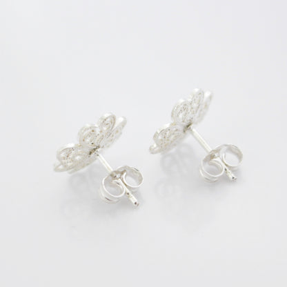 【Filigrana com Amor フィリグラーナ・コン・アモール】NATURE ラック ピアス・イヤリングシルバー/フィリグリー銀線細工